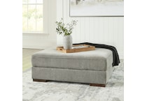 bayless gray st stationary fabric ottoman   