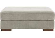 bayless gray st stationary fabric ottoman   