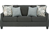 bayonne gray sofa   