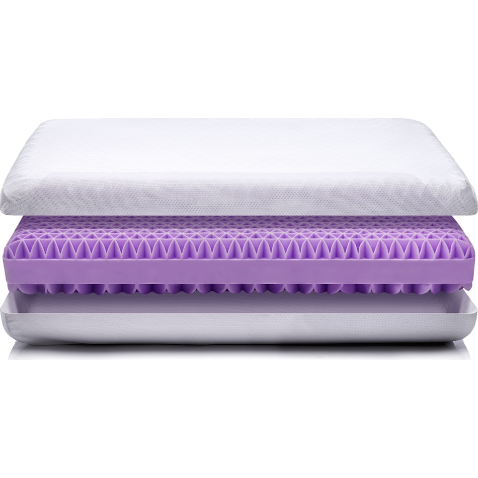 bd bed pillows purpl b  