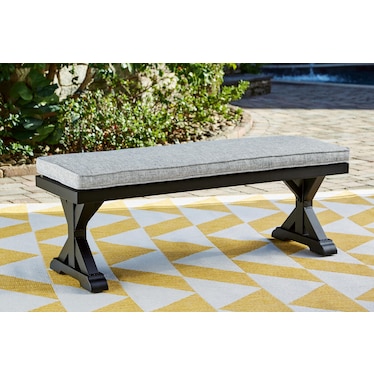 Beachcroft Outdoor Bench with Cushion