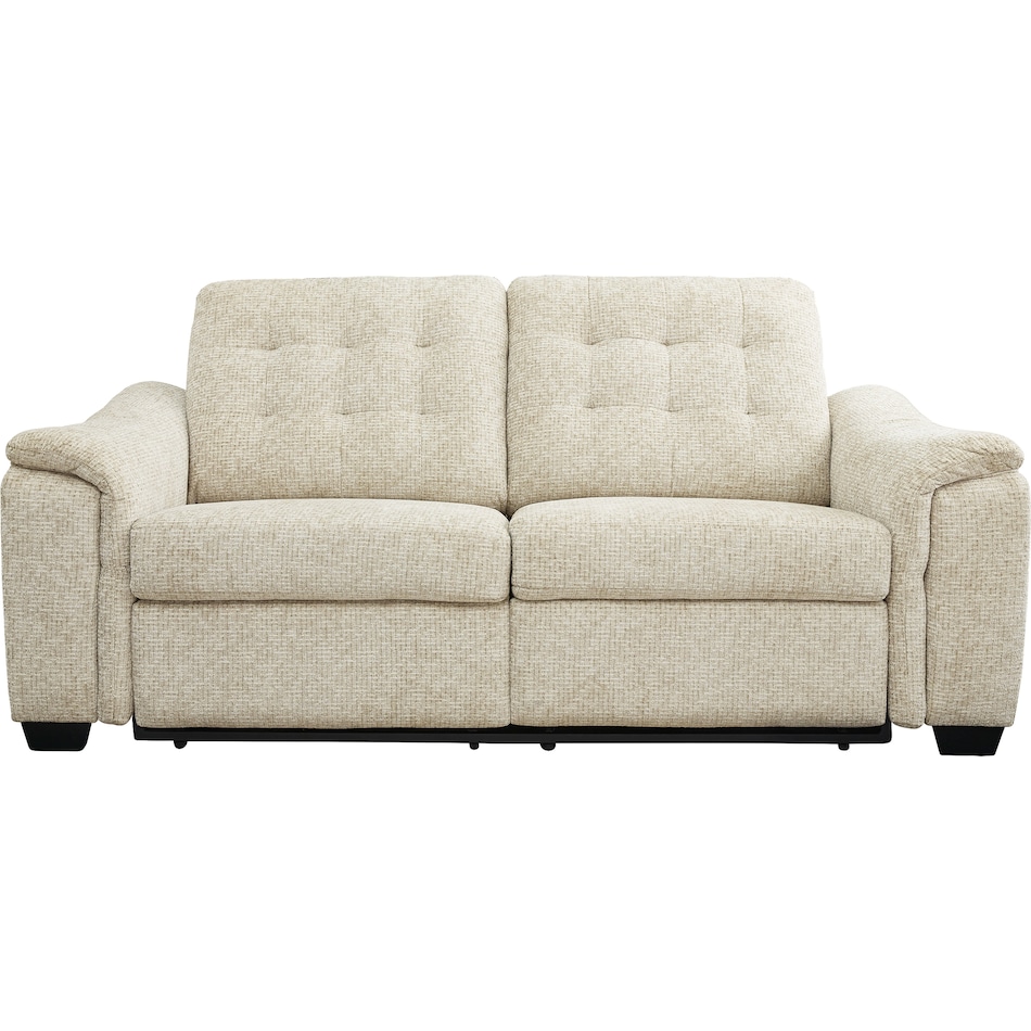 beaconfield sandstone power reclining sofa   