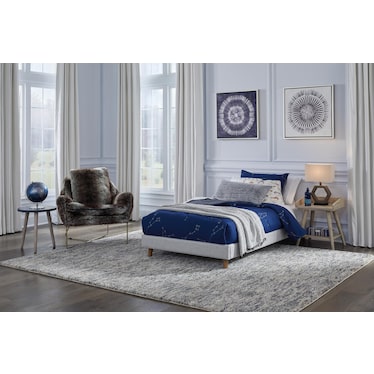 Tannally Twin Upholstered Platform Bed