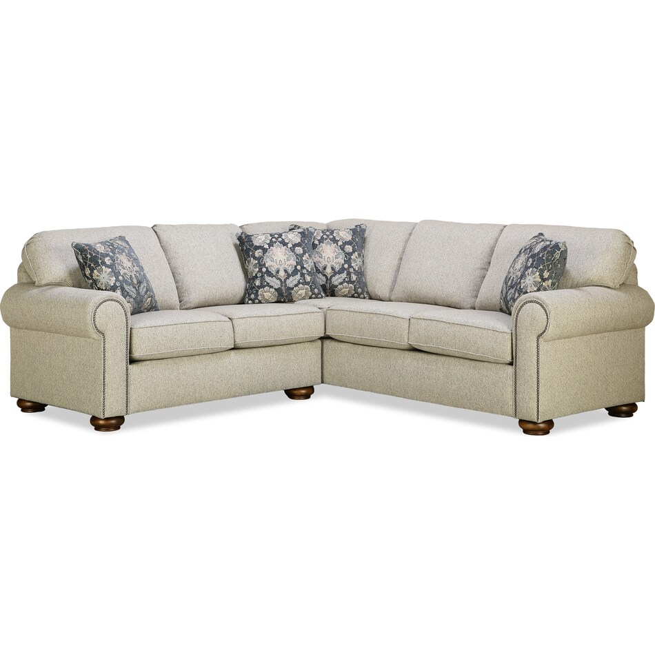 beige sectional p  