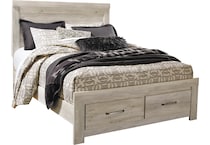 bellaby bedroom white king storage bed apk b ksb  