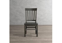 bellamy dining black side chair   