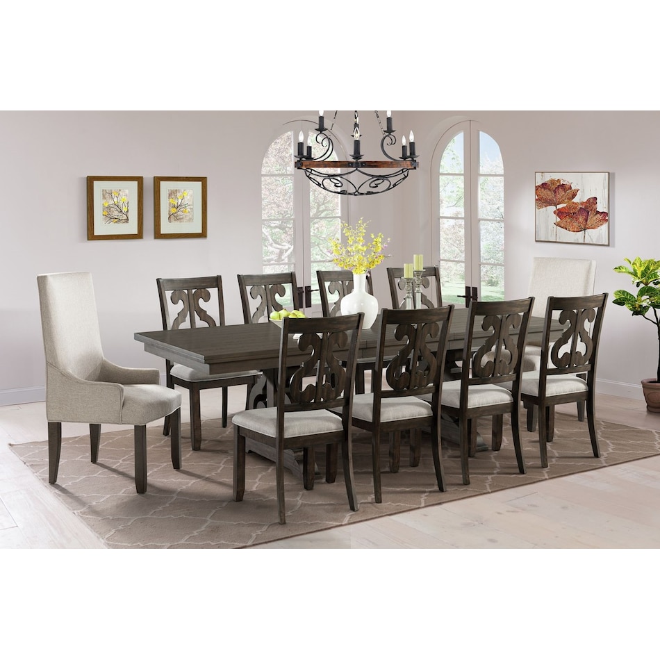 bellgrove dining room dark gray dr packages rm  