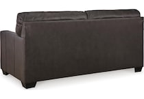 belziani living room dark brown st stationary leather sleeper   