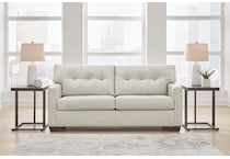 belziani living room white st stationary leather sofa   