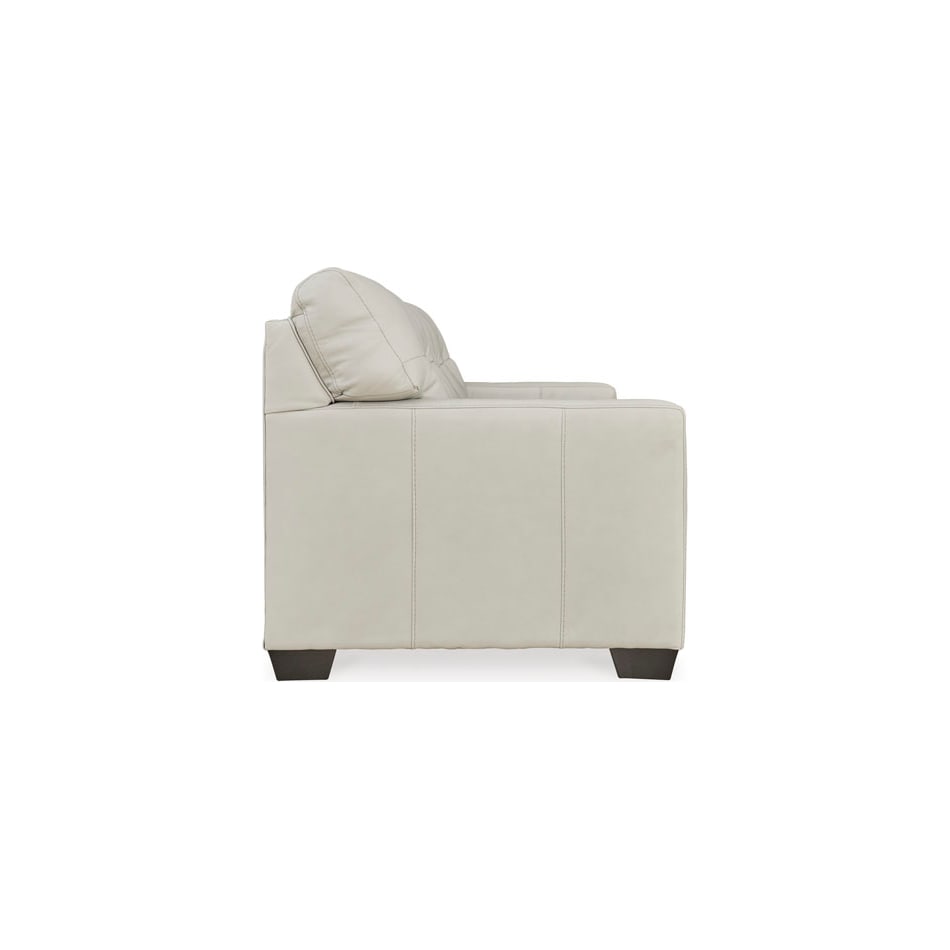 belziani living room white st stationary leather sofa   