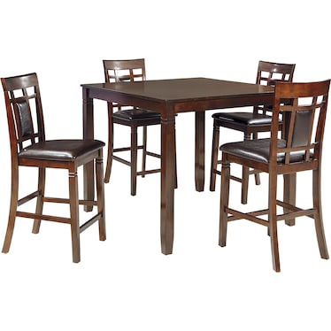 Bennox 5-Piece Counter Dining Set