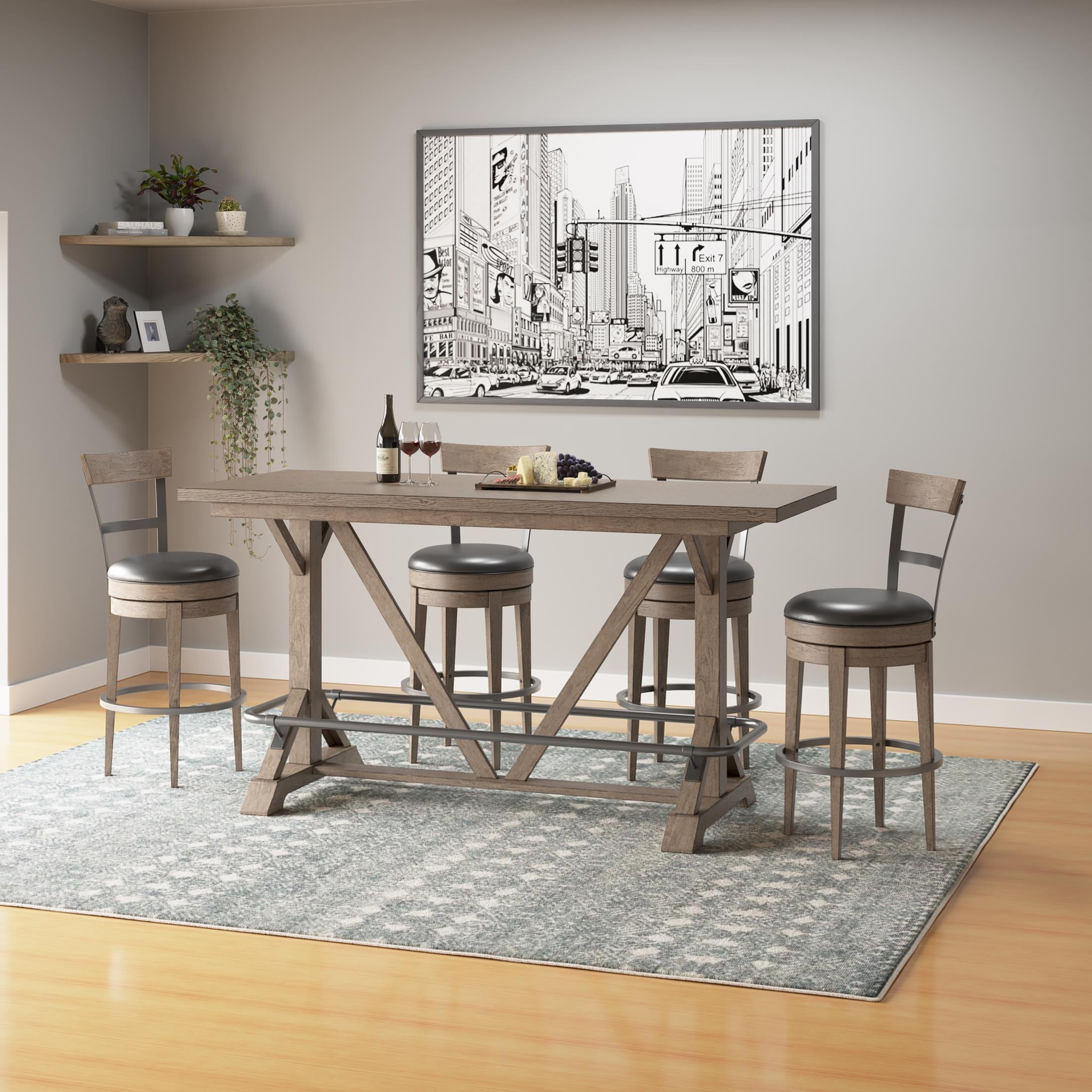 5 piece bar height table online set