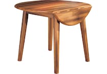 berringer brown dr dining table reg hgt d   