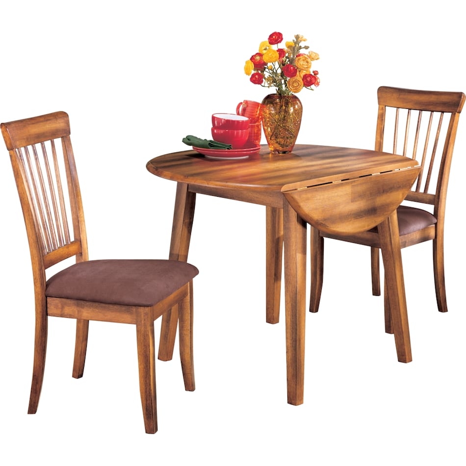 berringer brown dr dining table reg hgt d   