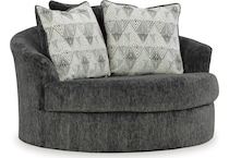 biddeford living room gray st stationary fabric chair   