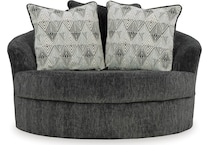 biddeford living room gray st stationary fabric chair   