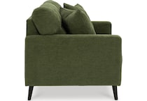 bixler olive living room green st loveseat   