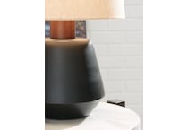 black   brown table lamp l  