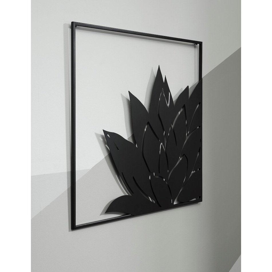 black ac wall art a  