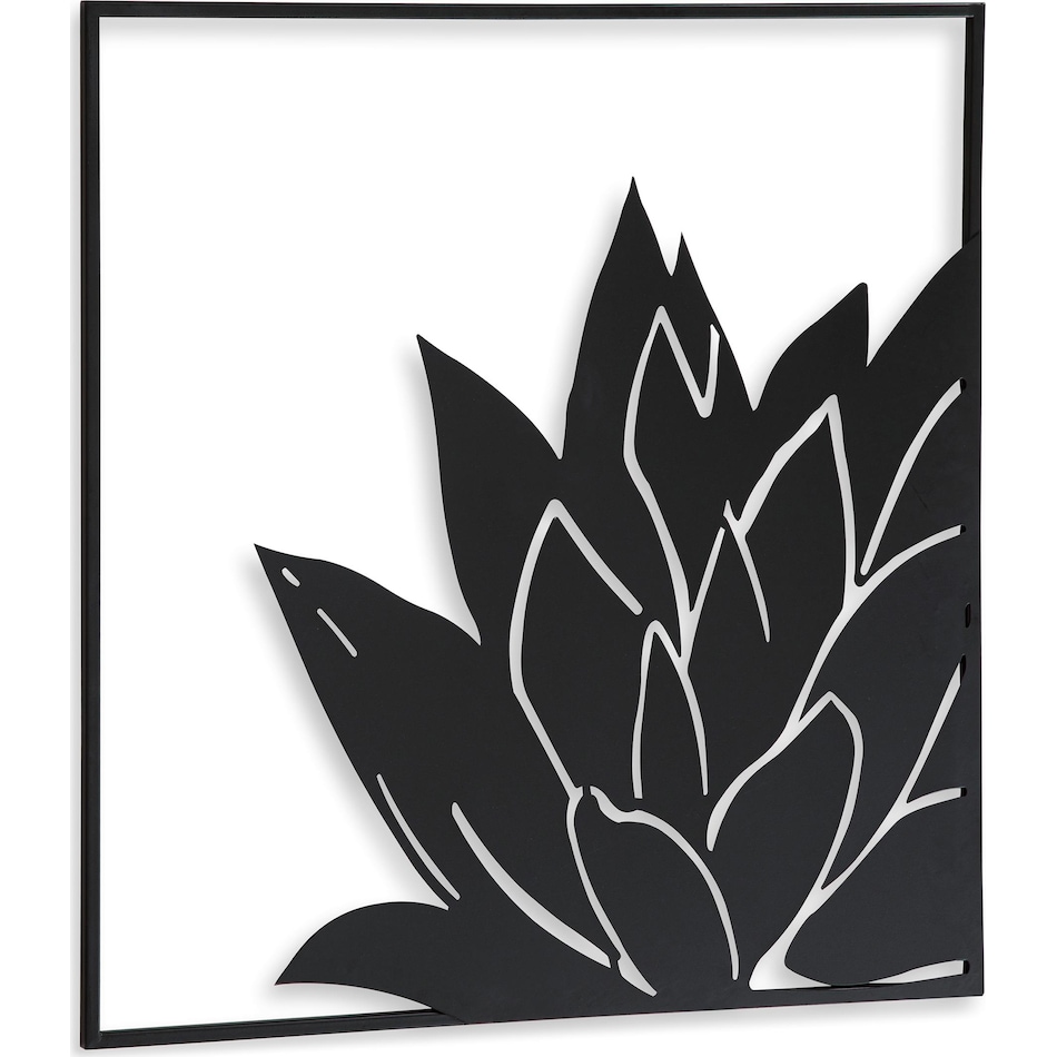 black ac wall art a  