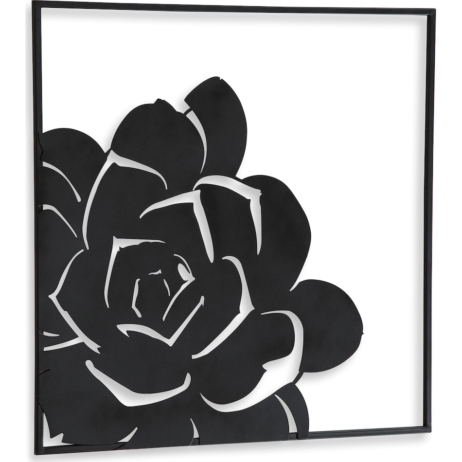 black ac wall art a  