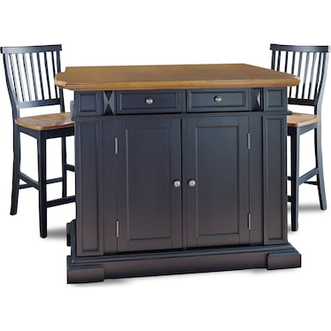 Montauk Kitchen Island Set