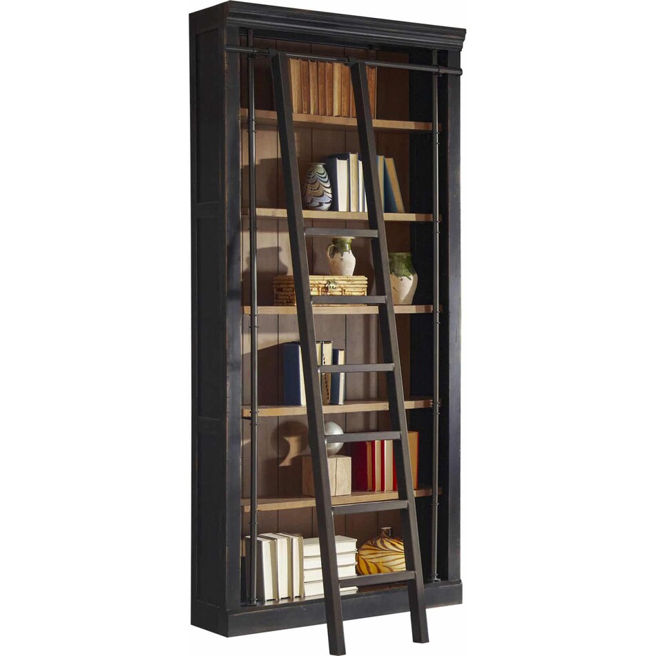 black bookcase   