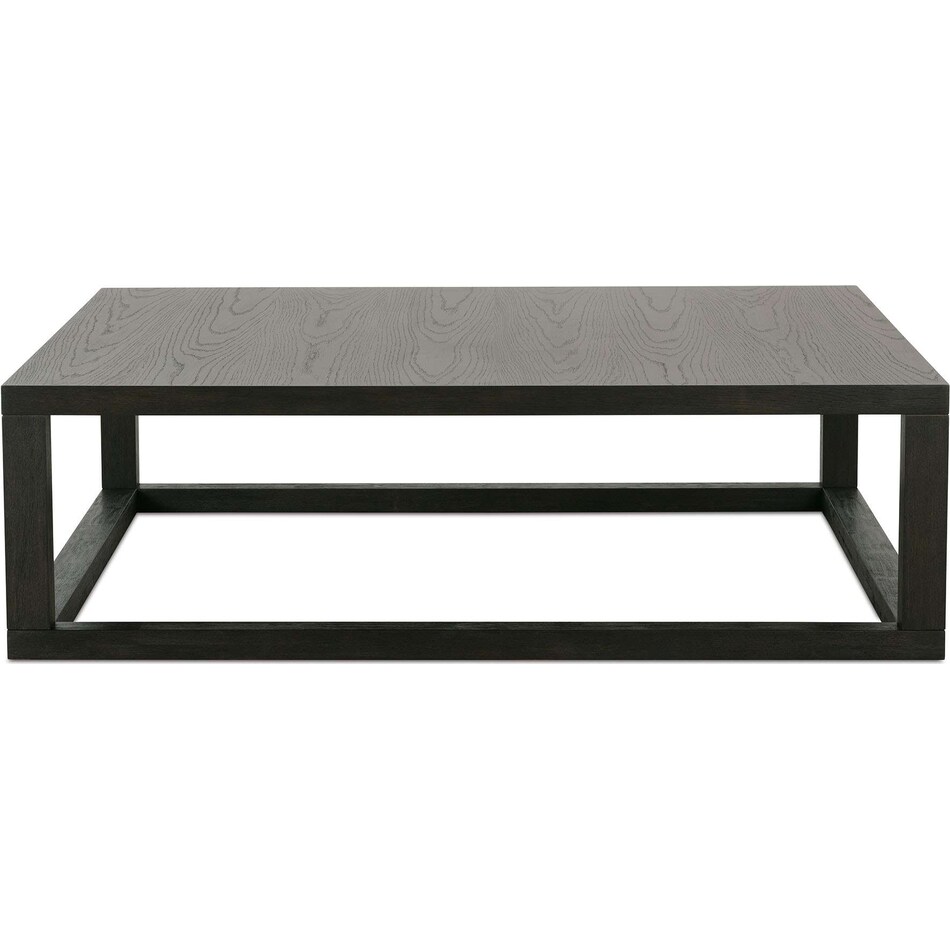 black cocktail table   