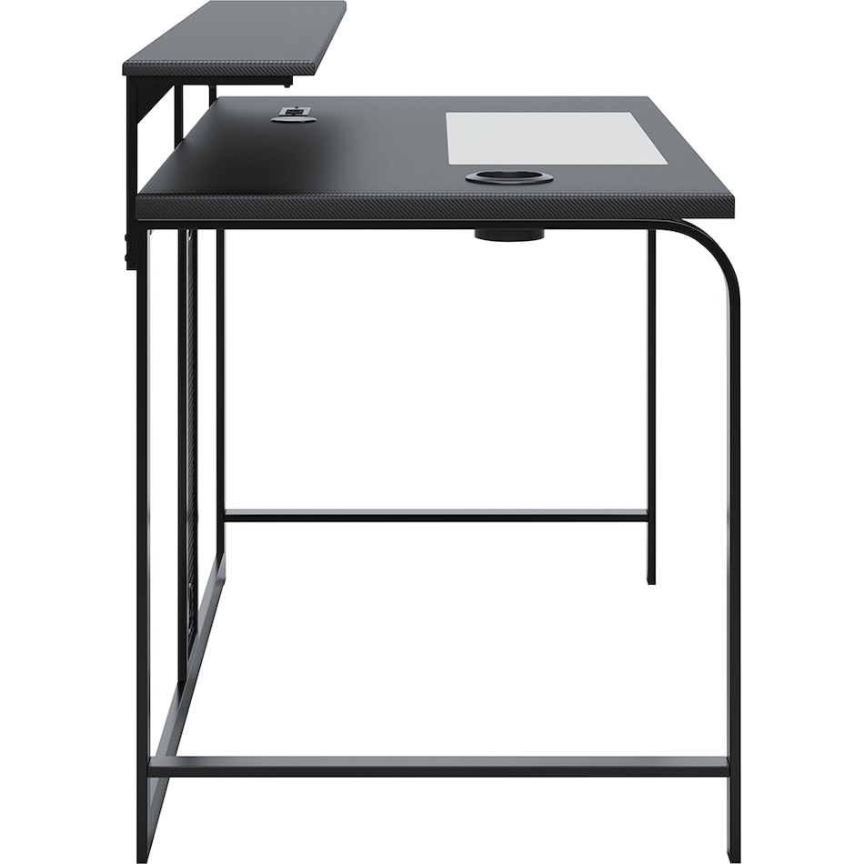 black desk h   