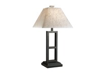 black table lamp l  