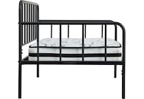 black twin daybed b   
