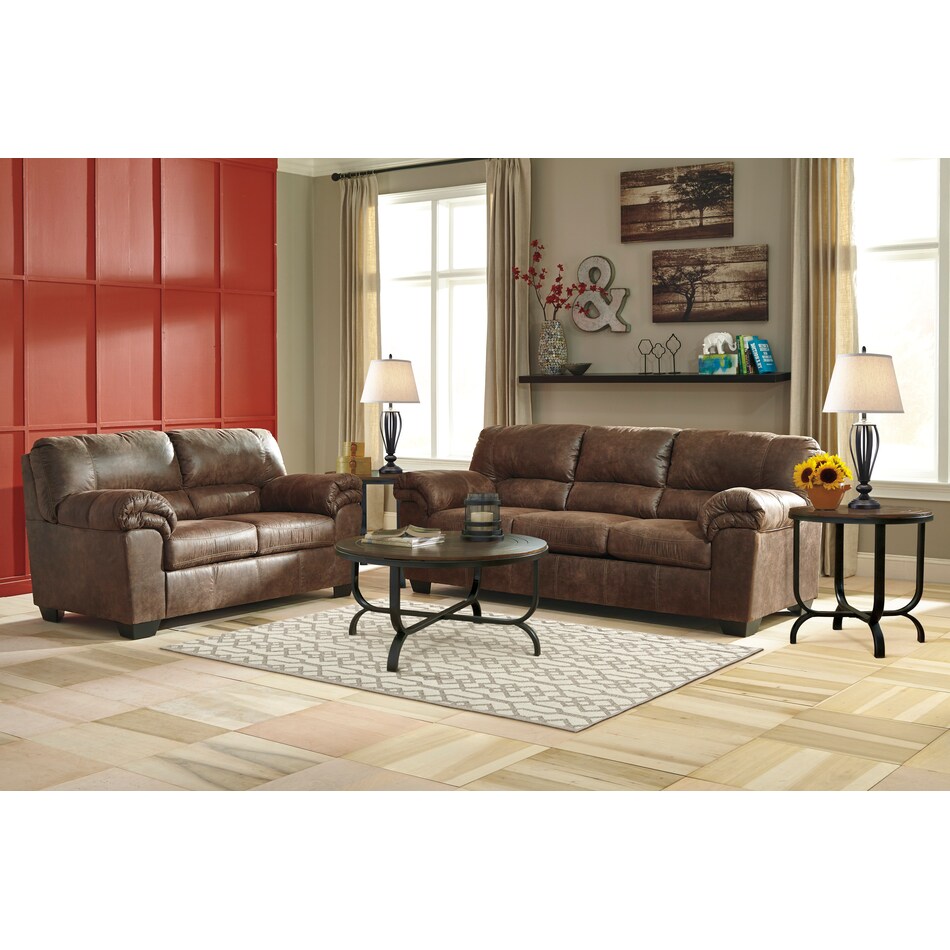 bladen brown sofa   