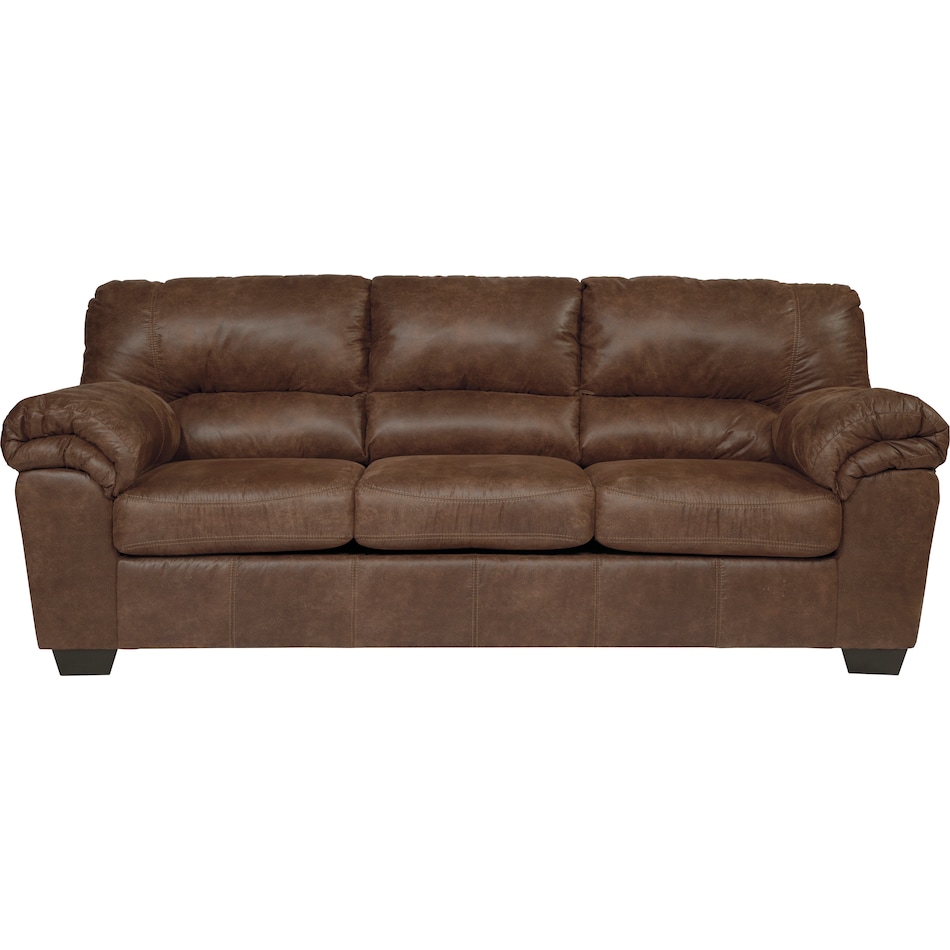 bladen brown st feo stationary fabric sofa   