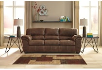 bladen brown st feo stationary fabric sofa   