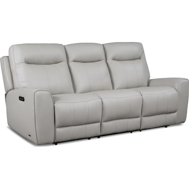 Blaine Leather Power Sofa