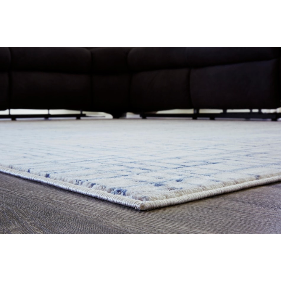 blue   cream   gray ac rugs r  