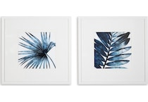 blue   white ac wall art a  