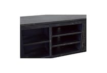 blue et entertainment console   