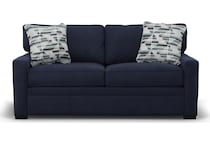 blue full sleeper sofa   