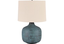 blue table lamp l  