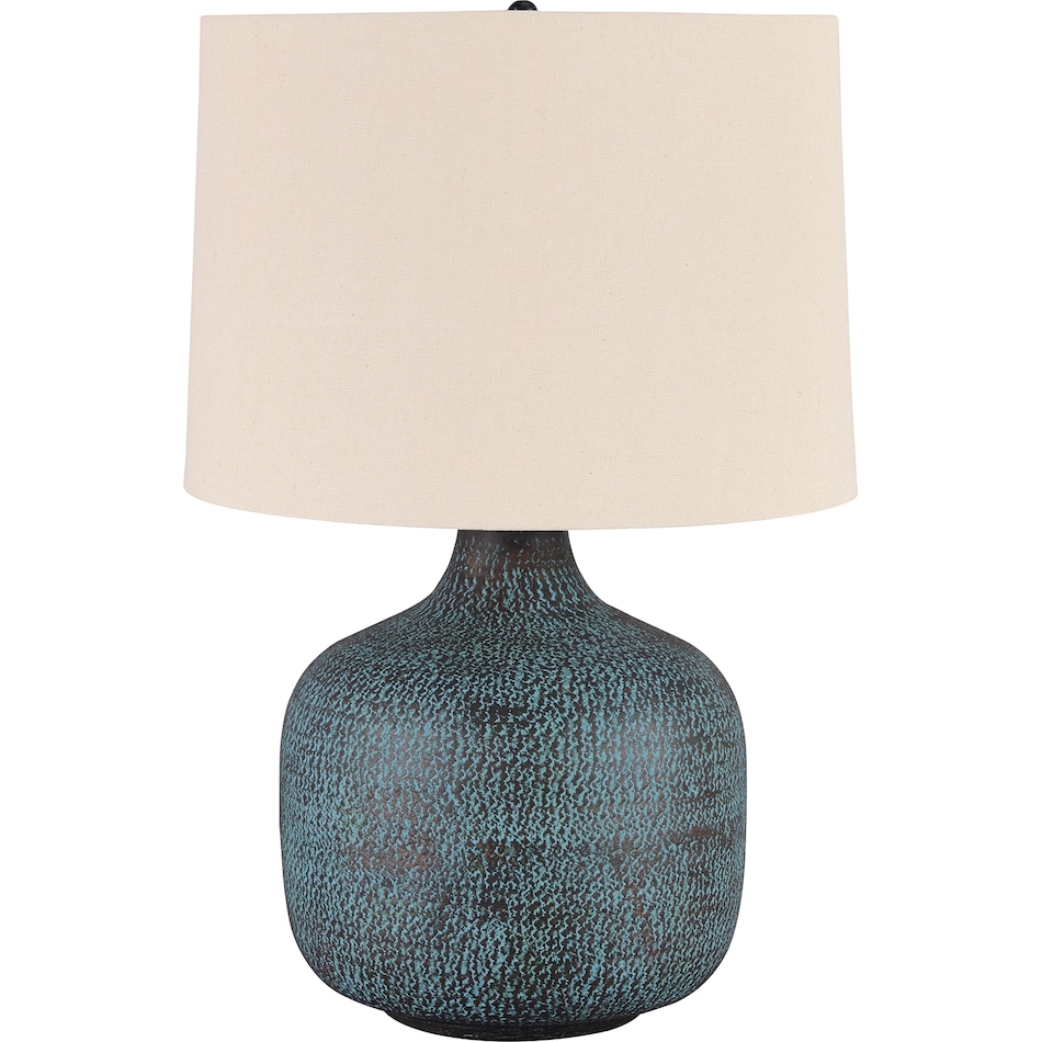 blue table lamp l  