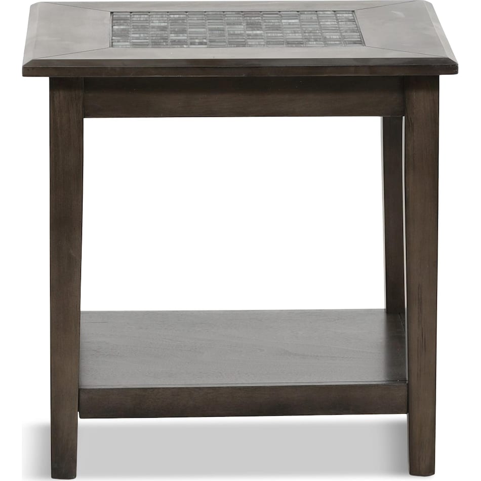 boheme occasional gray oc end chairside table   