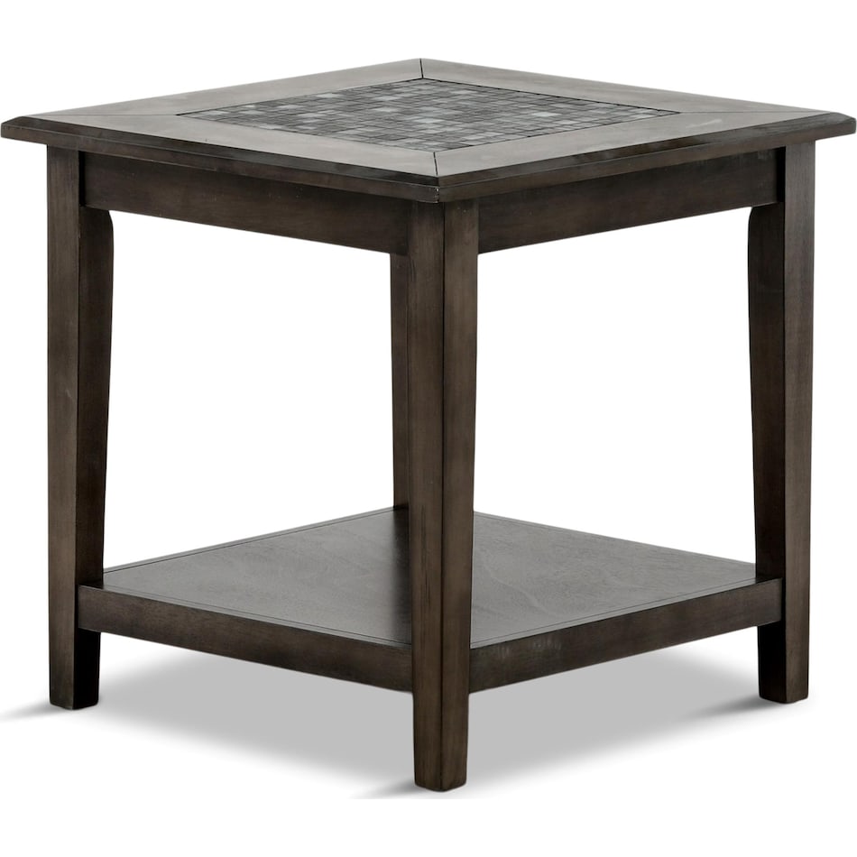 boheme occasional gray oc end chairside table   