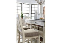 bolanburg counter dining white dr dining table ctr hgt d   