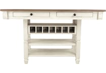 bolanburg counter dining white dr dining table ctr hgt d   