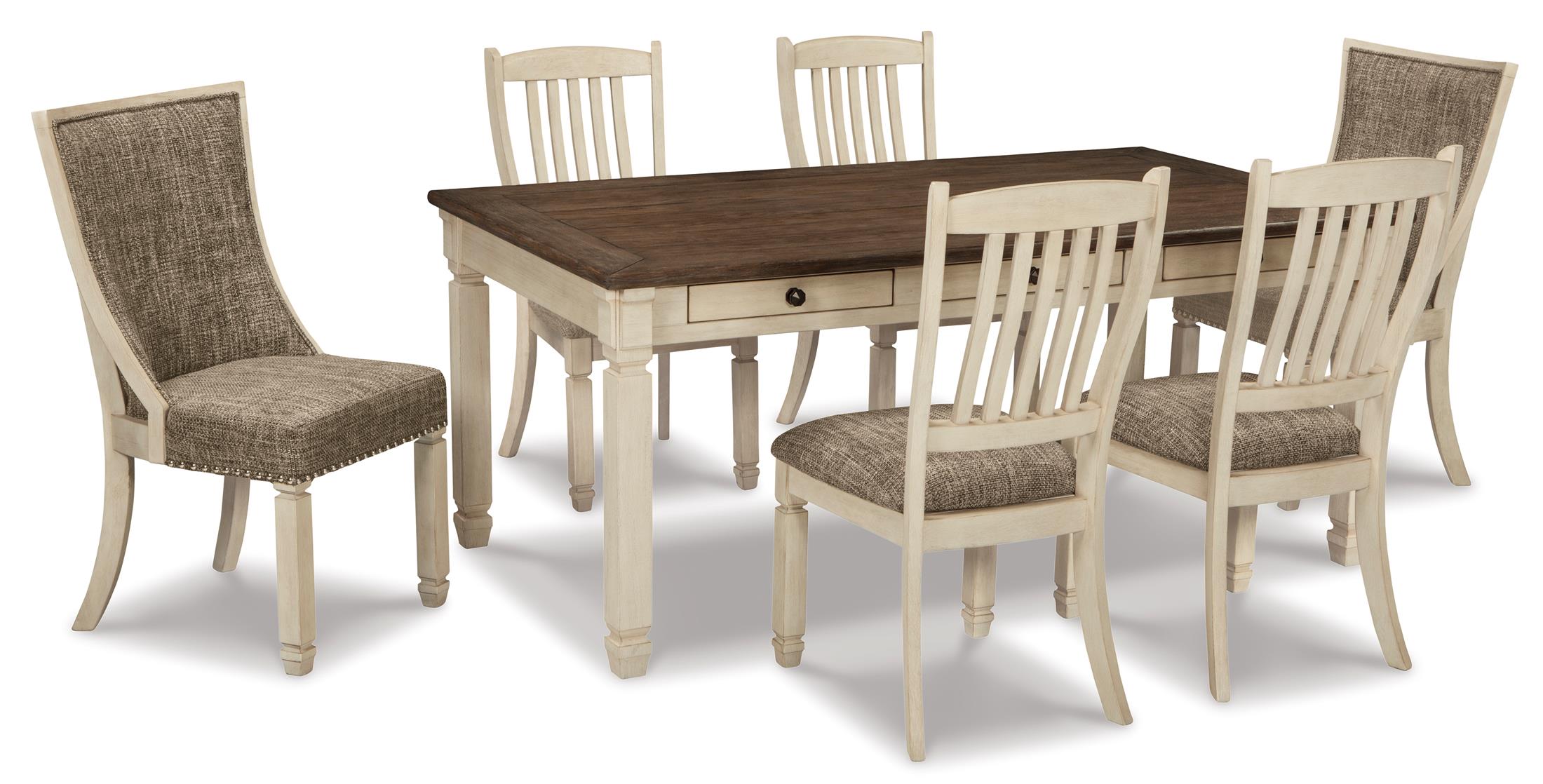 Bolanburg dining table and 4 chairs on sale and bench set