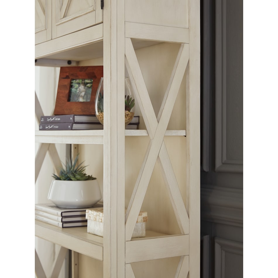 bolanburg home office two tone of bookcase h   