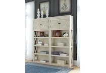 bolanburg home office two tone of bookcase h   