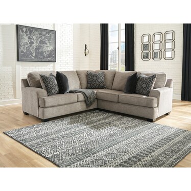 Bovarian 2-Piece Sectional - Left Facing