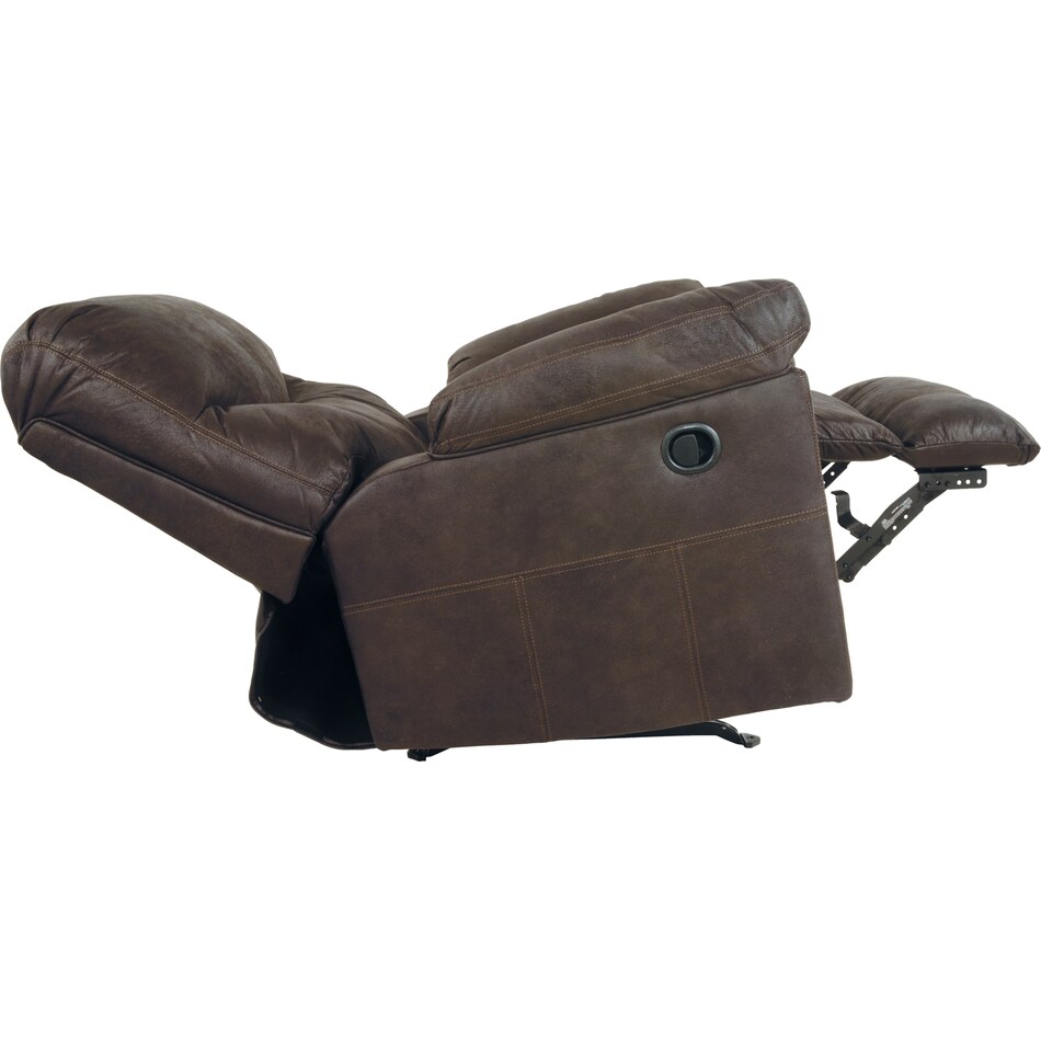 boxberg dark brown recliner   
